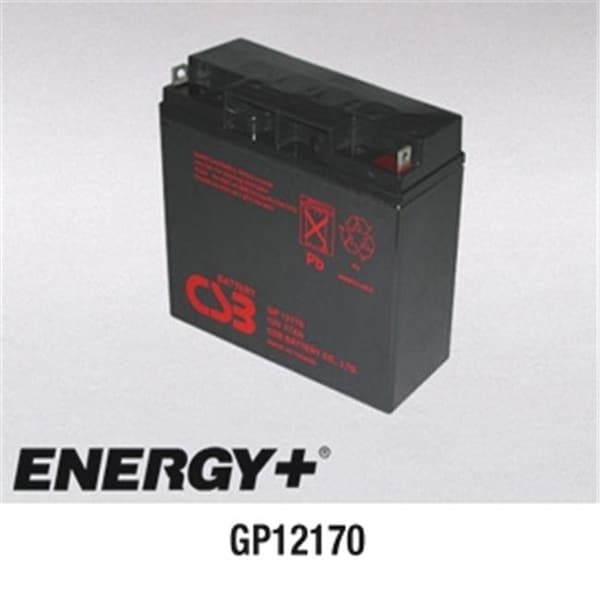 Fedco Batteries Compatible with CSB GP12170 17000mAh Sealed Lead Acid Battery For Standby And Main Power Applications GP12170 - main